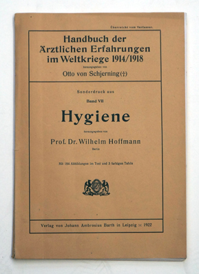 Hygiene, Bd. VII - Einrichtung und Hygiene der Kriegsgefangenenlager