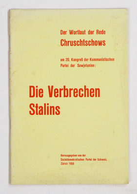 Die Verbrechen Stalins. 