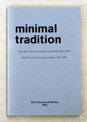 Minimal Tradition