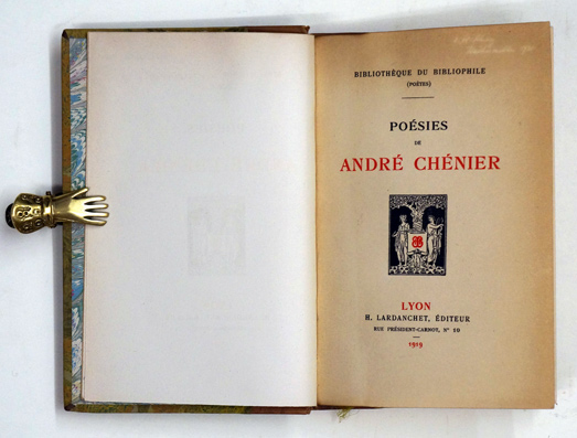 Poésies de André Chénier