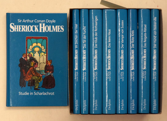 Sherlock Holmes. Das Gesamtwerk in neun Bänden. (9 Bde.)