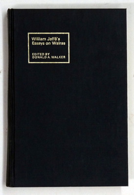 William Jaffe's Essays on Walras.