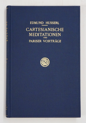 Cartesianische Meditationen und Pariser Vorträge