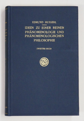 Ideen zu einer reinen Phänomenologie und phänomenologischen Philosophie. 