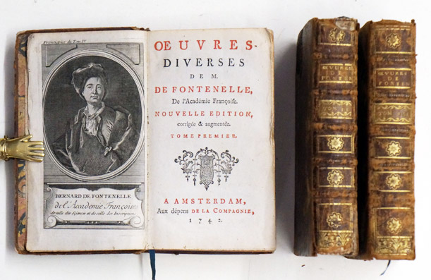 Oeuvres diverses de M. de Fontenelle. Vol I–III (3 Vol.)