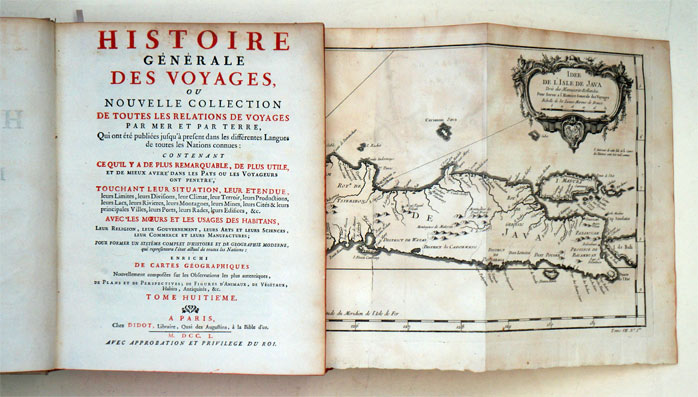 Histoire generale des voyages, ou nouvelle Collection de toutes les relations de Voyages par mer et par terre. tome VIII