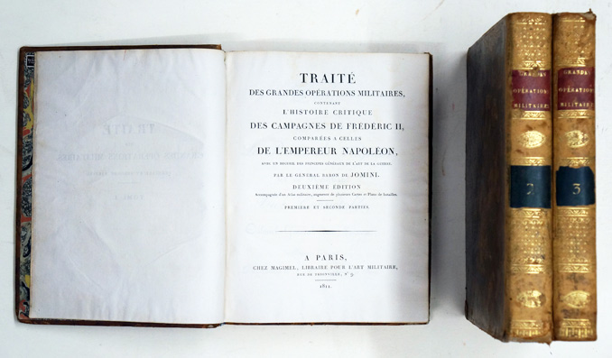 Traité des grandes opérations militaires, contenant l`histoire critique des campagnes de Frédéric II, comparées a celles de l`empereur Napoleon. Vol. 1–2