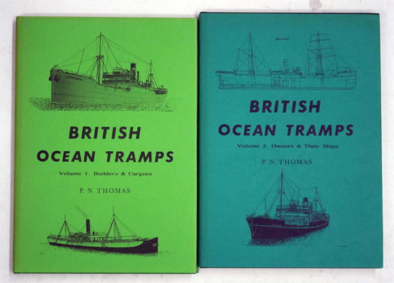 British Ocean Tramps. volume 1 - Builders and Cargoes. volume 2 - Owners & their Ships ( 2 Bde.)