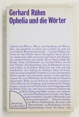 Ophelia und die Wörter