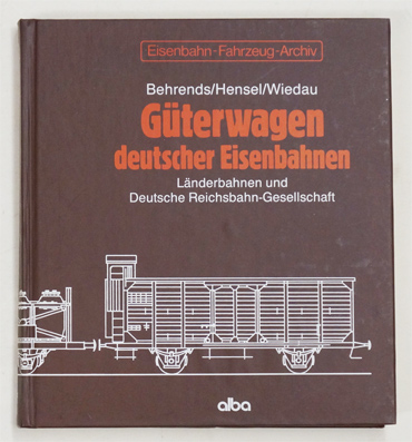 Güterwagen deutscher Eisenbahnen.