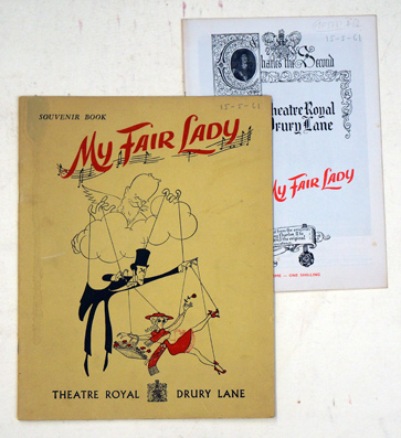 My Fair Lady - Souvenir book, Theatre royal, Drury lane