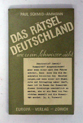 Das Rätsel Deutschland