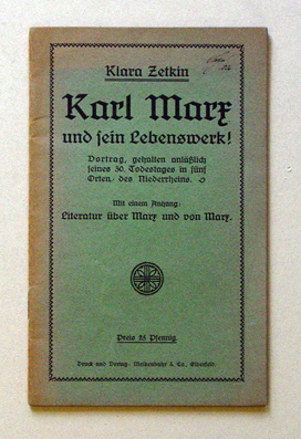 Karl Marx und sein Lebenswerk