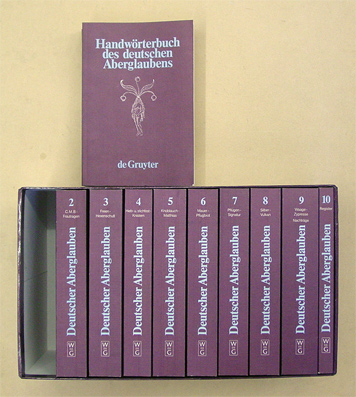 Handwörterbuch des deutschen Aberglaubens