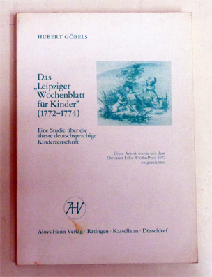 Das «Leipziger Wochenblatt für Kinder»