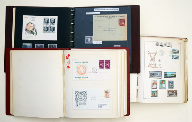Briefmarken Alben von Richard Wieser