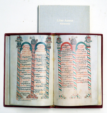 Faksimile - Liber Aureus von Pfäfers