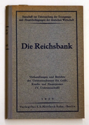 Die Reichsbank.