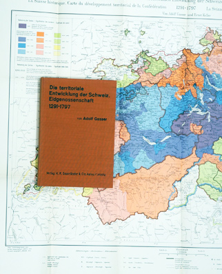 Die territoriale Entwicklung der Schweiz. Eidgenossenschaft 1291–1797