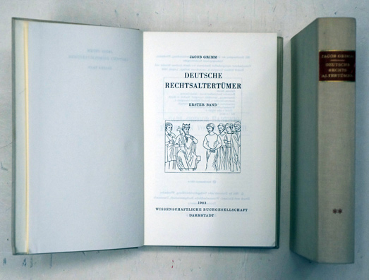Deutsche Rechtsaltertümer (2 Bde.)