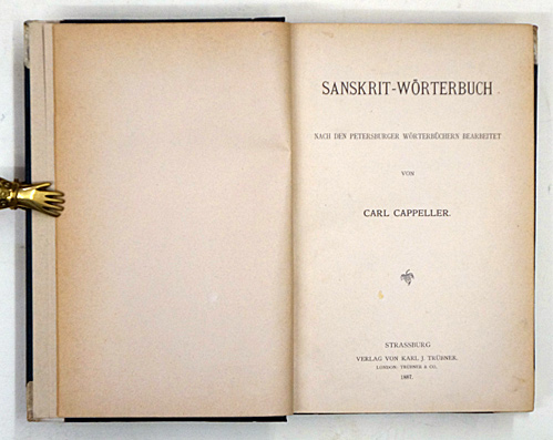 Sanskrit - Wörterbuch