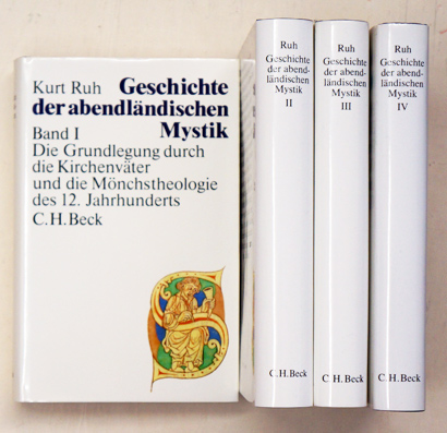 Geschichte der abendländischen Mystik. I - IV, 4 Bde. (compl.)