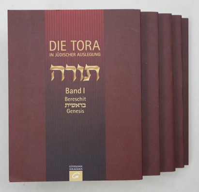 Die Tora in jüdischer Auslegung. Bd. I bis V (5 Bde, compl.)