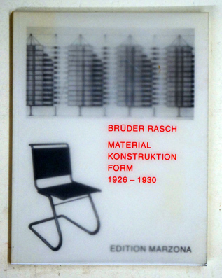 Brüder Rasch - Material Konstruktion Form 1926-1930