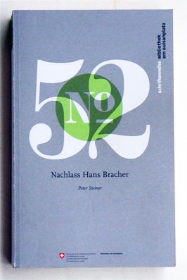 Nachlass Hans Bracher.