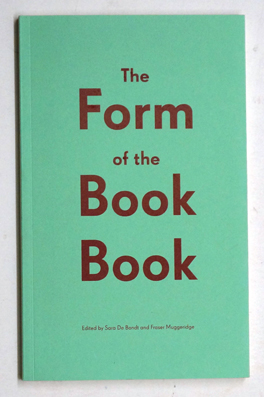 The Form Of The Book Book