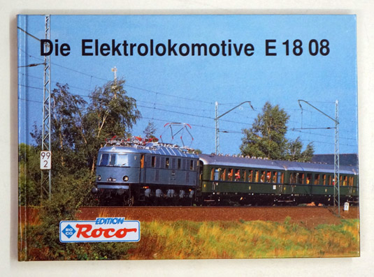 Die Elektrolokomotive E 18 08.