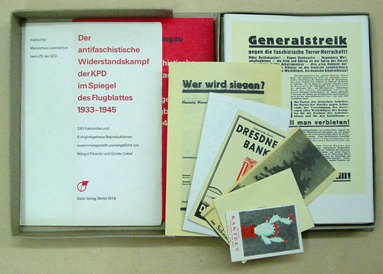 Der antifaschistische Widerstandskampf der KPD im Spiegel des Flugblattes 1933 - 1945